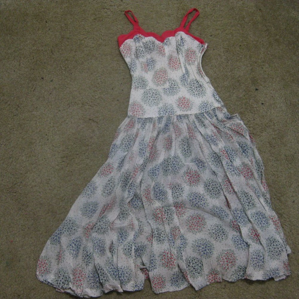 Vintage Floral Dress